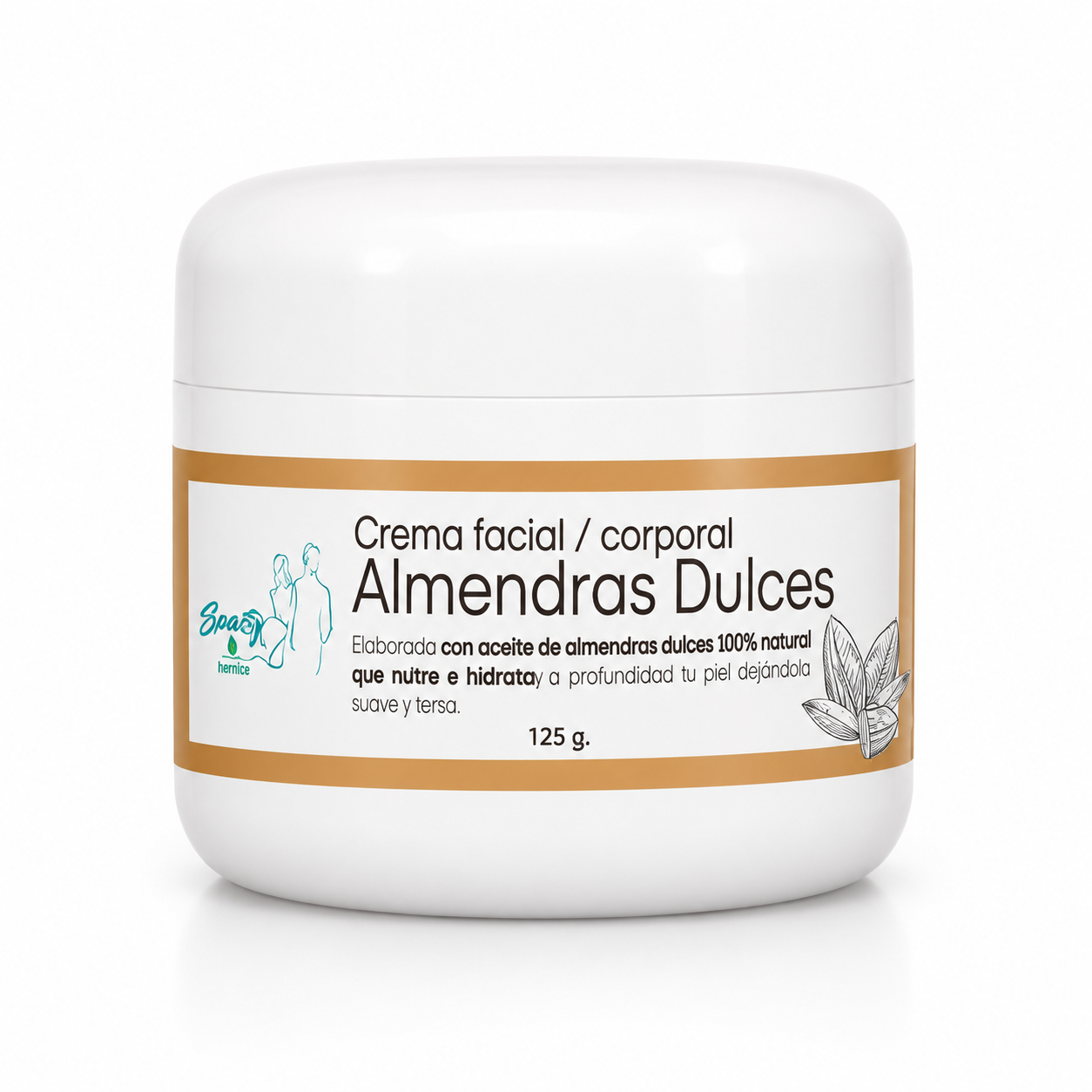 Crema Facial / Corporal Almendras Dulces 125 gr.
