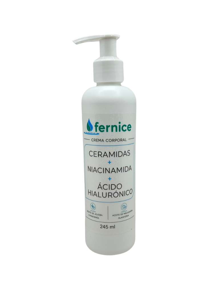 Crema Corporal Ceramidas + Niacinamida + Ácido Hialurónico 245 ml