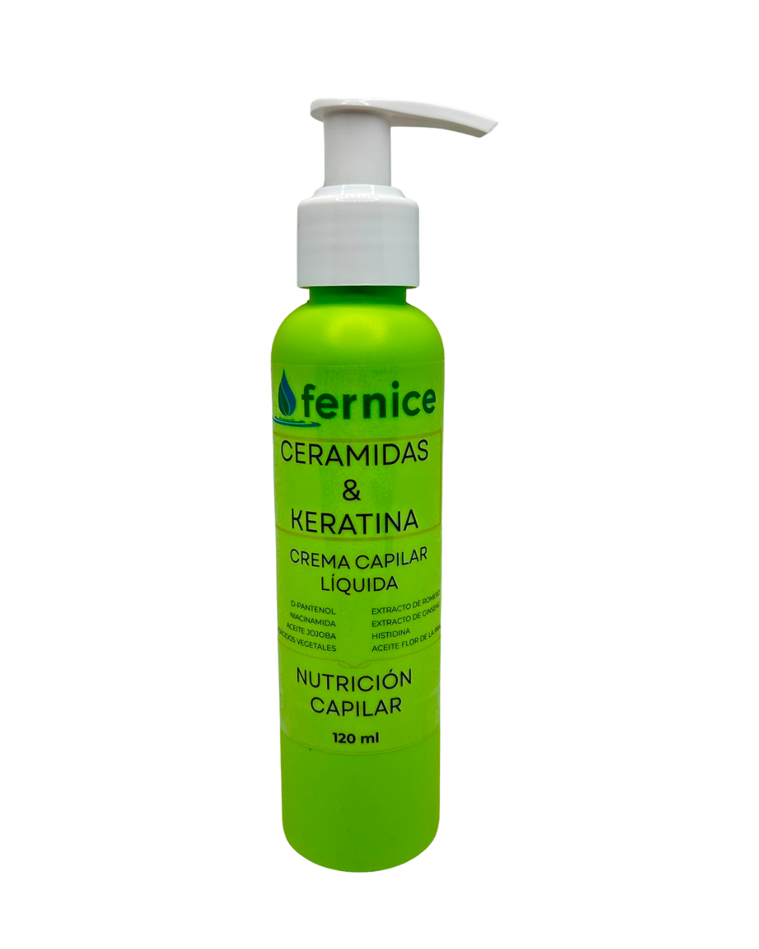 Crema Capilar Líquida con Ceramidas & Keatina 120 ml