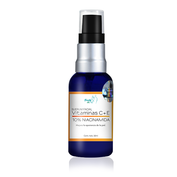 Sérum Vitaminas C + E 10% Niacidamida 30g